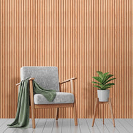 Papel de Parede 50x50cm Estilo Madeira Realista - Decoração Moderna para Quarto, Sala e Cozinha