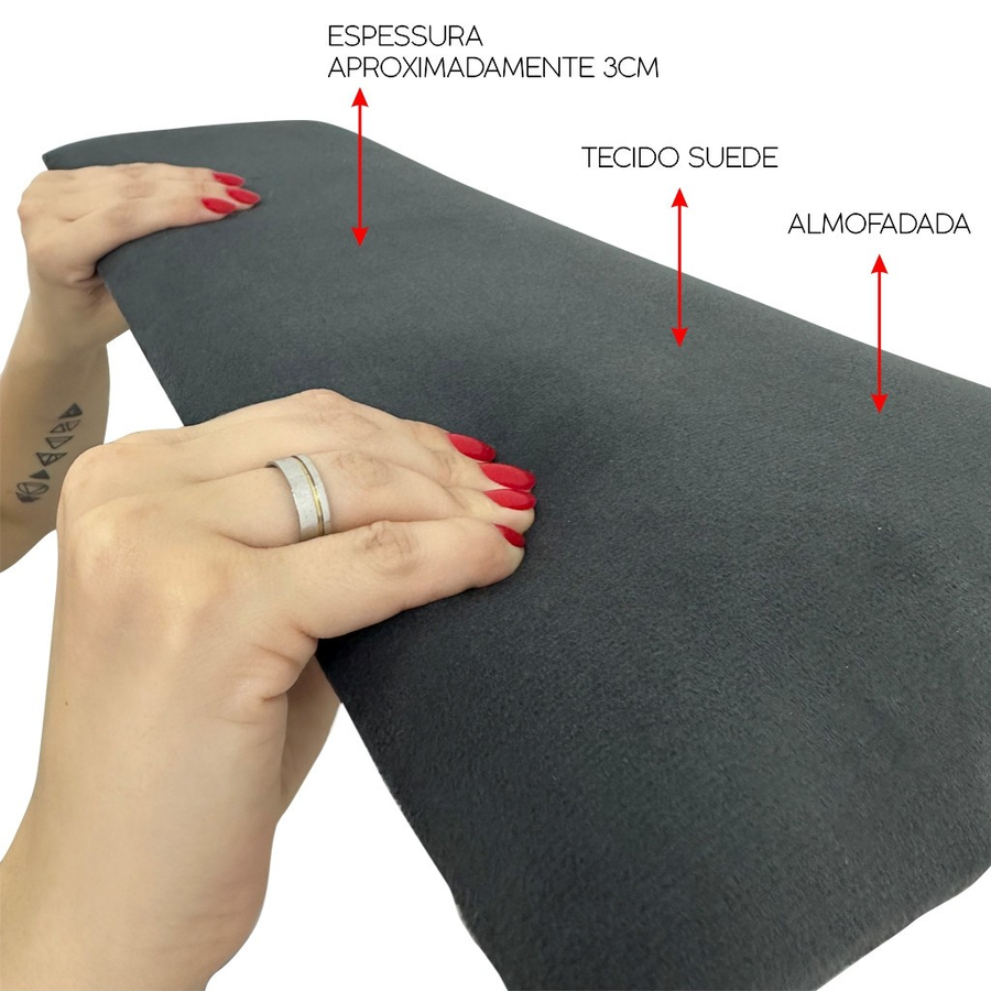 Cabeceira Estofada Autocolante Super King – Conforto, Estilo e Instalação Rápida para Dormir com Elegância