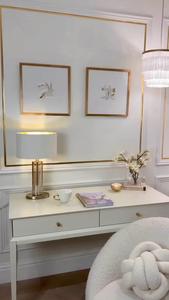 Fita Adesiva Dourada Lisa 10M – Toque de Luxo para Parede, Teto e Decoração Criativa em Ambientes Sofisticados