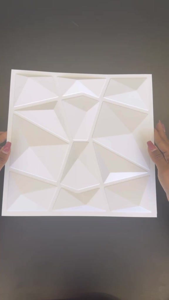 10 placas Decorativas para Parede 3D - 30x30cm Promoção - Vários Modelos disponíveis - Kit com 10 placas