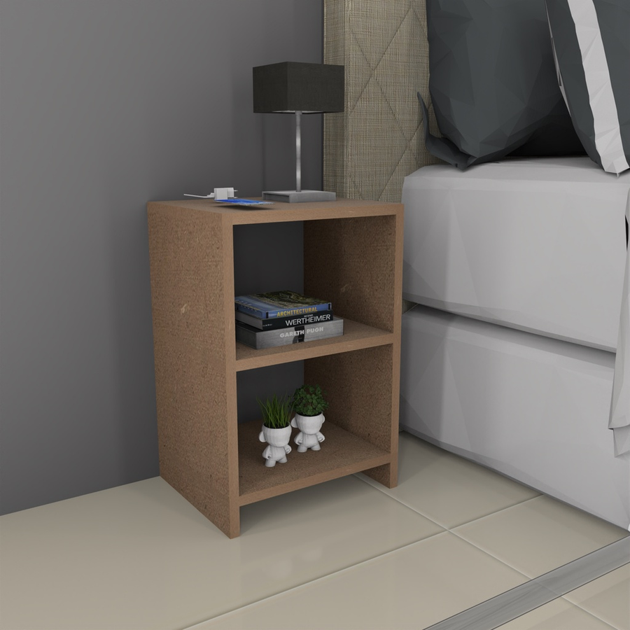 Mesa de Cabeceira com Nicho – Organização e Estilo para seu Quarto com Praticidade
