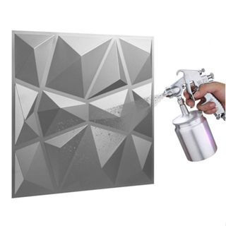 Placas Decorativas para Parede 3D - 30x30cm Promoção - Vários Modelos disponíveis - Kit com 10 placas