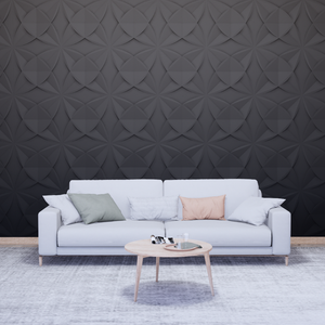Kit 5,10 ou 30 Placas PVC 3D Revestimento de Parede Decorativa 25 cm - Praticidade, Estilo e Durabilidade para Sua Casa ou Escritório!