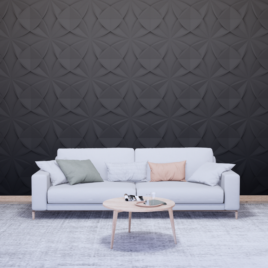 Kit 5,10 ou 30 Placas PVC 3D Revestimento de Parede Decorativa 25 cm - Praticidade, Estilo e Durabilidade para Sua Casa ou Escritório!