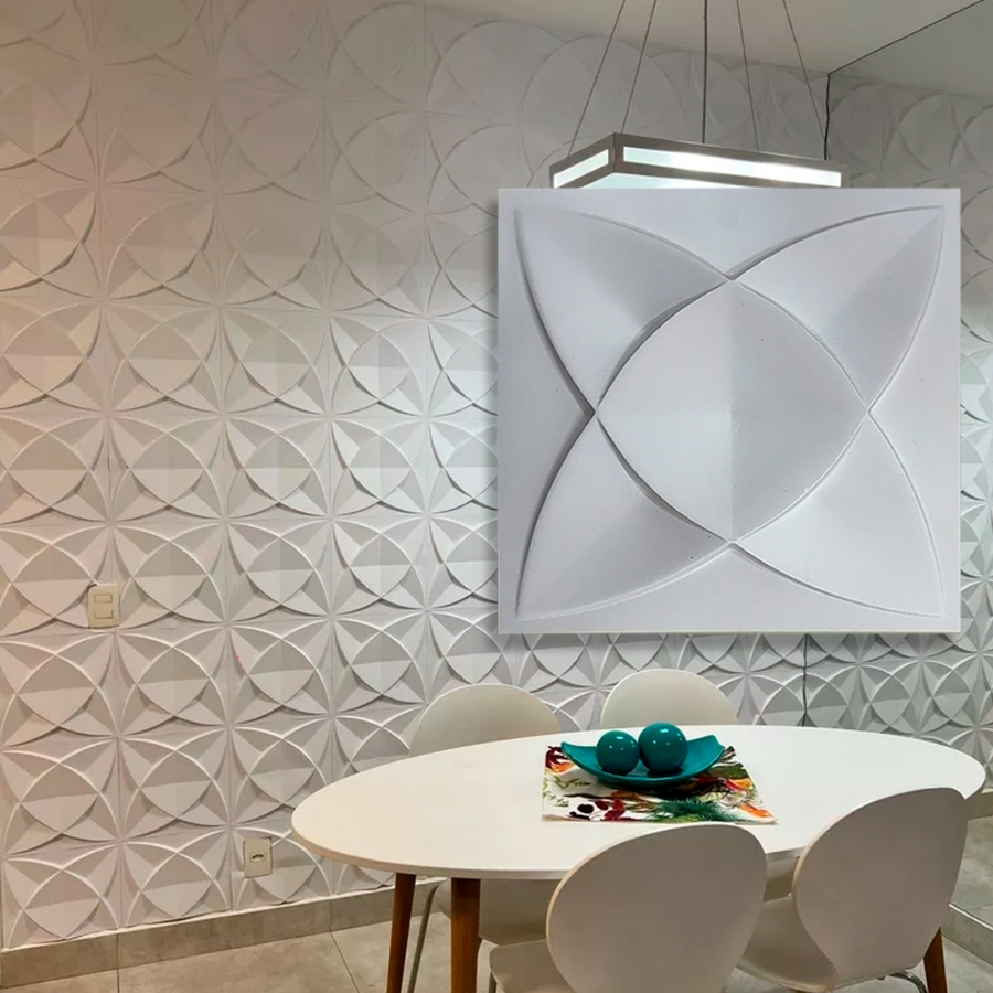 Placas PVC 3D Kit 5,10 ou 30  Revestimento de Parede Decorativa 25 cm - Praticidade, Estilo e Durabilidade para Sua Casa ou Escritório!