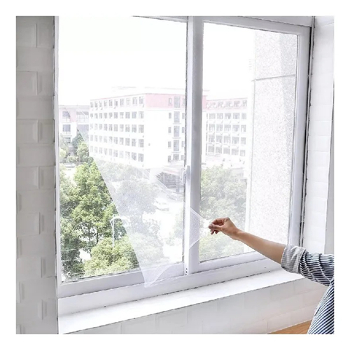 Tela Mosquiteiro Autocolante 150x180cm com Velcro – Proteção Contra Insetos com Conforto e Liberdade!