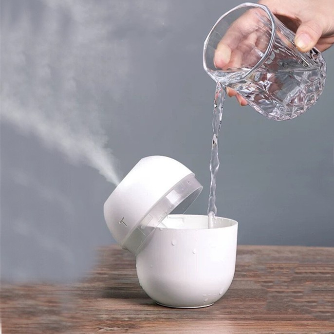 Mini Umidificador Difusor Aromatizador Egg Portátil Usb Led Aromatizador De Ambiente Purificador De Ar Casa Escritório