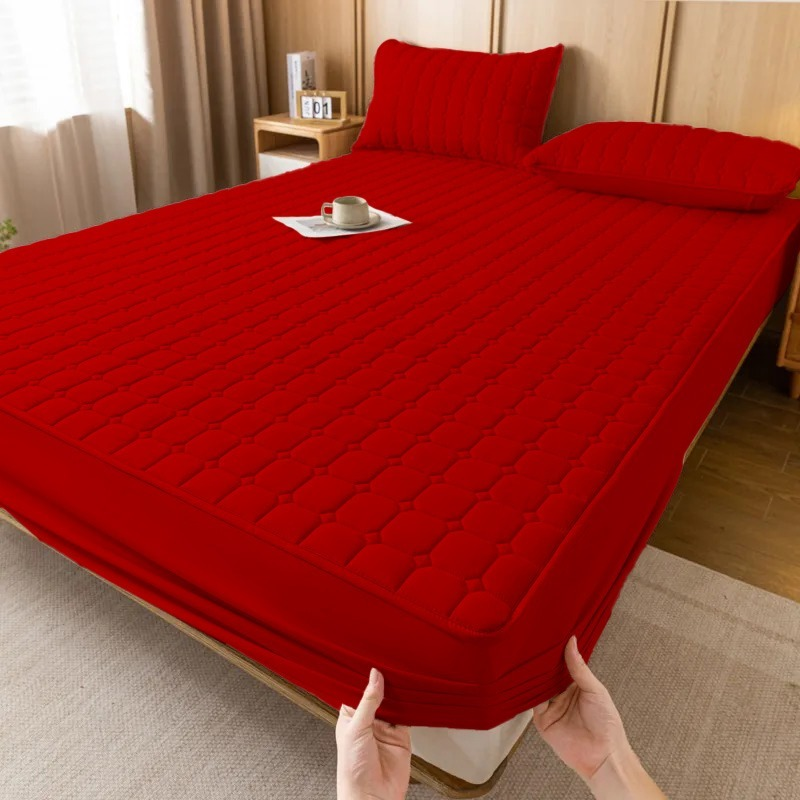 Protetor Impermeável Capa Colchão Matelada - Proteção Total para Cama Solteiro, Casal, Queen e King com Elástico | Conforto e Durabilidade para Seu Dormir