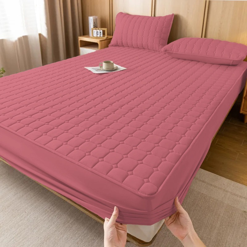 Protetor Impermeável Capa Colchão Matelada - Proteção Total para Cama Solteiro, Casal, Queen e King com Elástico | Conforto e Durabilidade para Seu Dormir