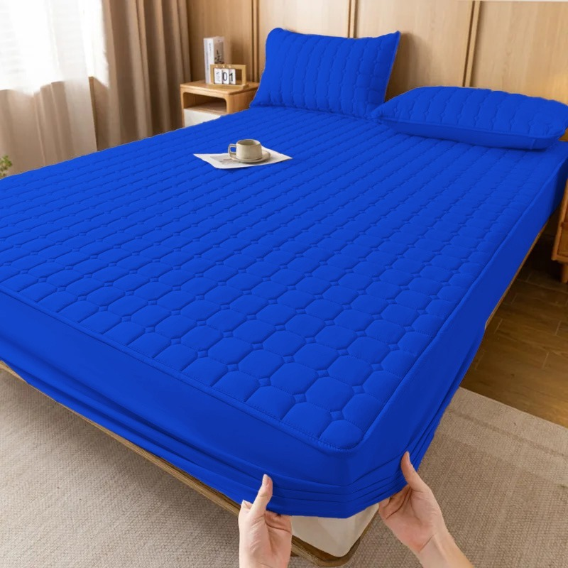 Protetor Impermeável Capa Colchão Matelada - Proteção Total para Cama Solteiro, Casal, Queen e King com Elástico | Conforto e Durabilidade para Seu Dormir