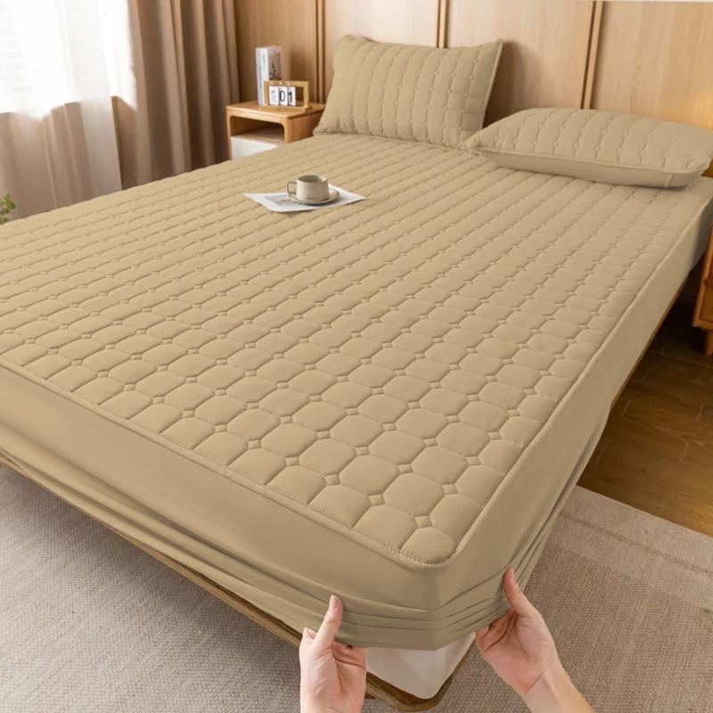 Protetor Impermeável Capa Colchão Matelada - Proteção Total para Cama Solteiro, Casal, Queen e King com Elástico | Conforto e Durabilidade para Seu Dormir