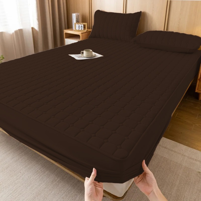 Protetor Impermeável Capa Colchão Matelada - Proteção Total para Cama Solteiro, Casal, Queen e King com Elástico | Conforto e Durabilidade para Seu Dormir