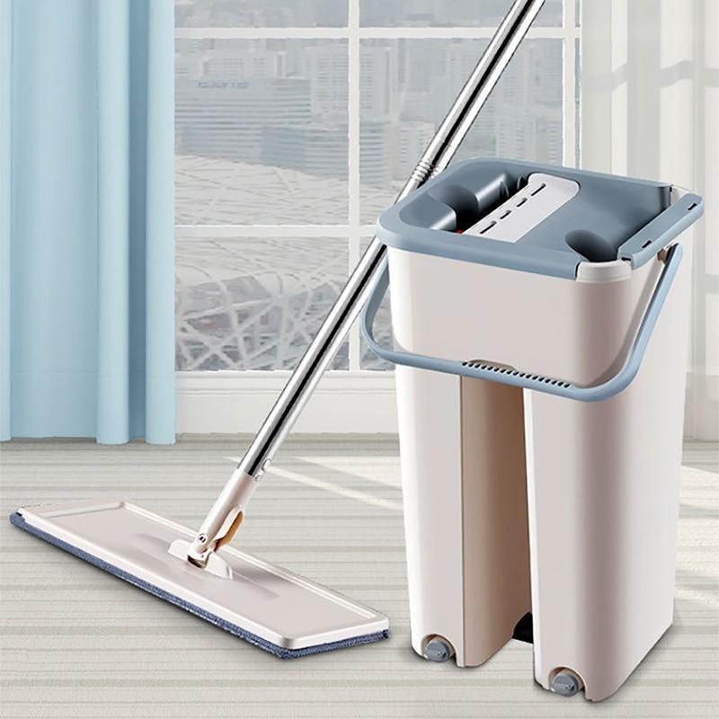 Esfregão WashDry Mop Limpeza a Seco
