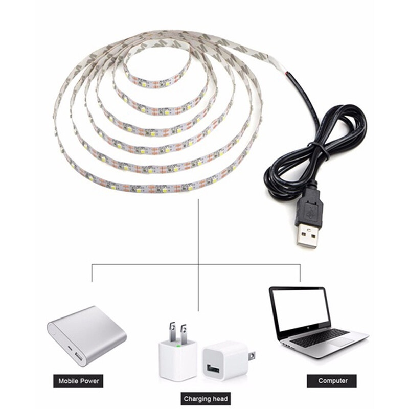 Luz de Fundo para TV 5V Fita LED USB Decorativa - Iluminação Personalizada e Eficiente para Sua TV