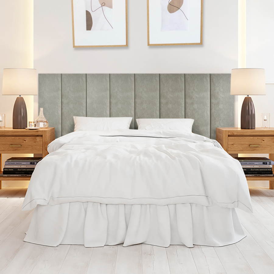 Cabeceira Estofada Autocolante Super King – Conforto, Estilo e Instalação Rápida para Dormir com Elegância